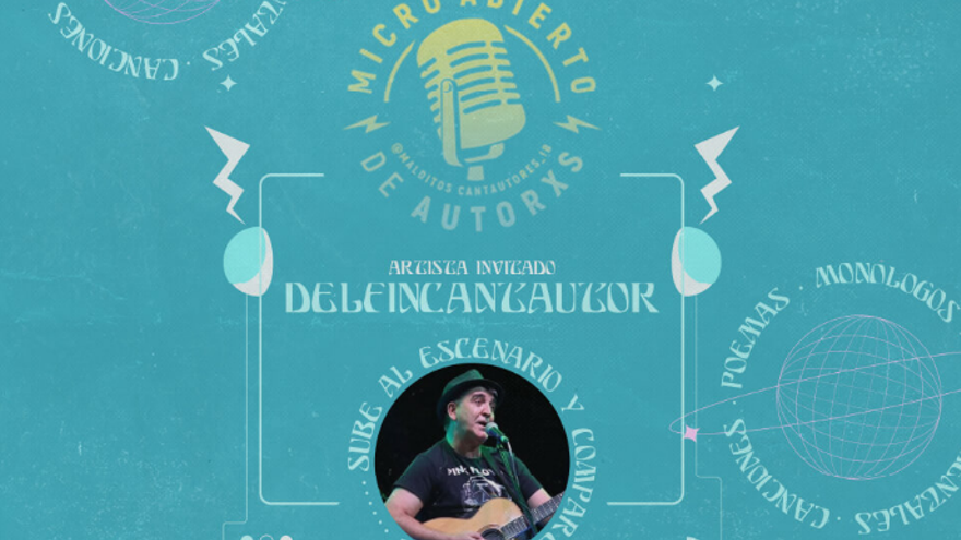 Micro Abierto de Autorxs con Delfincantautor