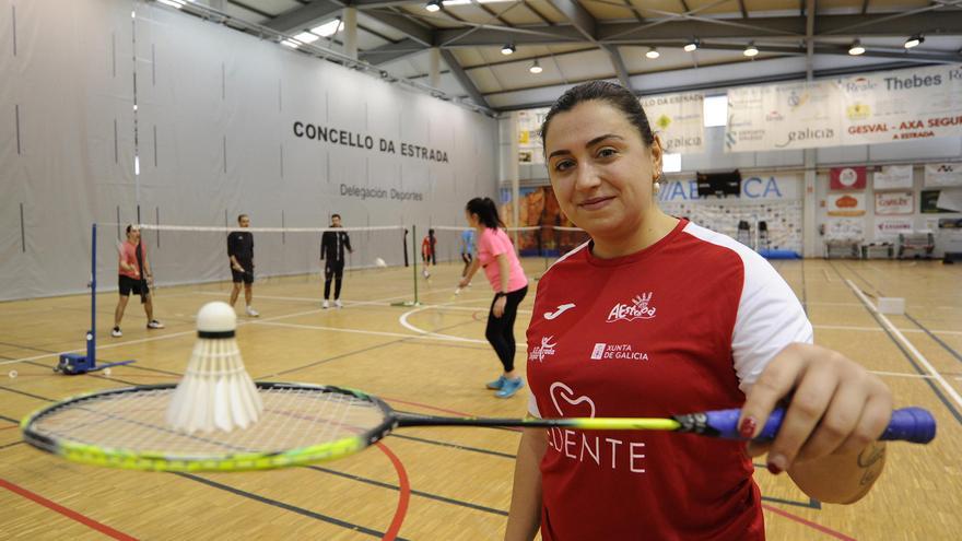 La reina del bádminton gallego