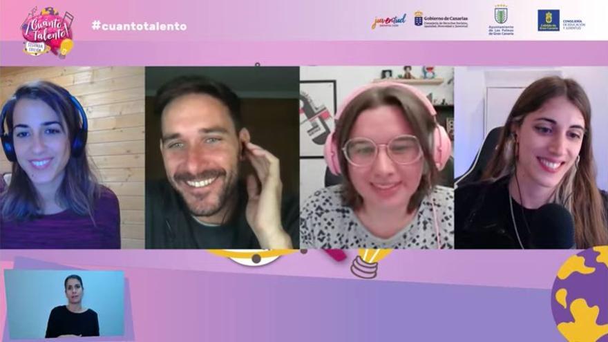 Más de un millar de estudiantes y profesores de Canarias asisten a la jornada ¡Cuánto Talento! con Youtubers de divulgación