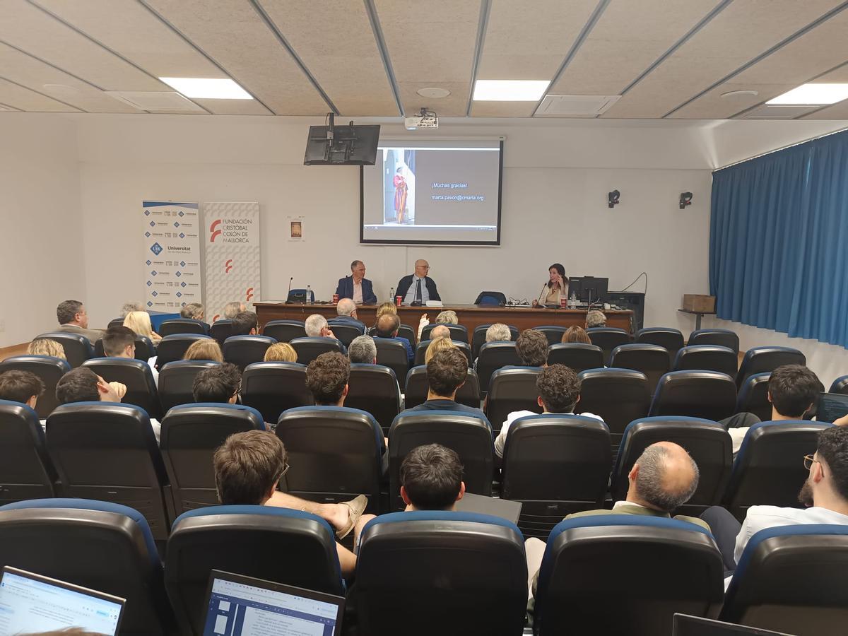 Un momento de la conferencia