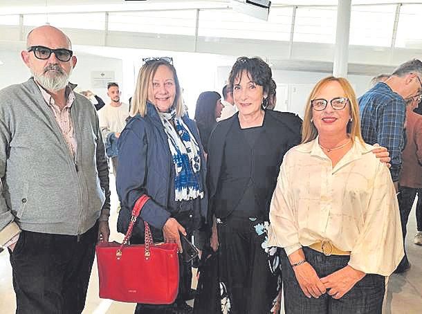 Antelmo Pujol, Águeda Ropero, Neus Cortés y Antonia Genestra.