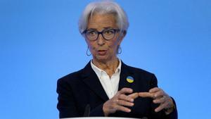 La presidenta del Banco Central Europeo, Christine Lagarde. 
