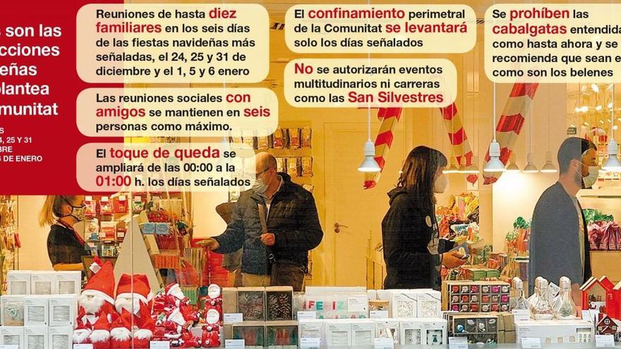 Así serán las Navidades en Castellón en la era del covid