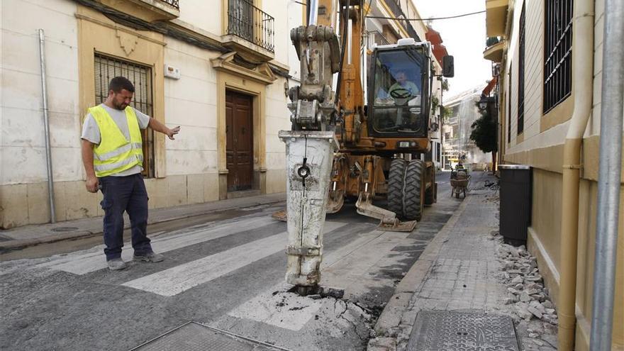 Foto de archivo de obras del 2015 en Carbonell y Morand.