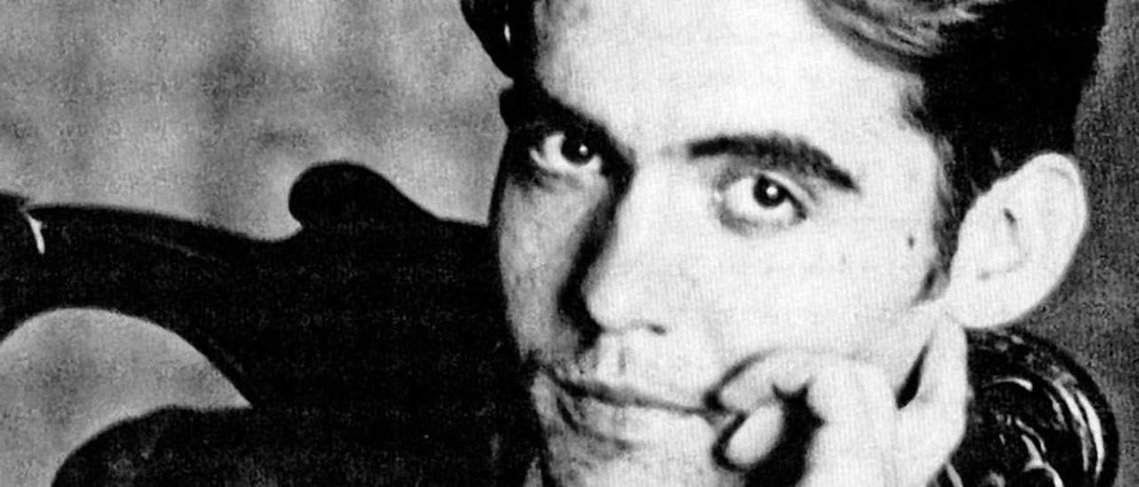 Una imagen icónica de Federico García Lorca.