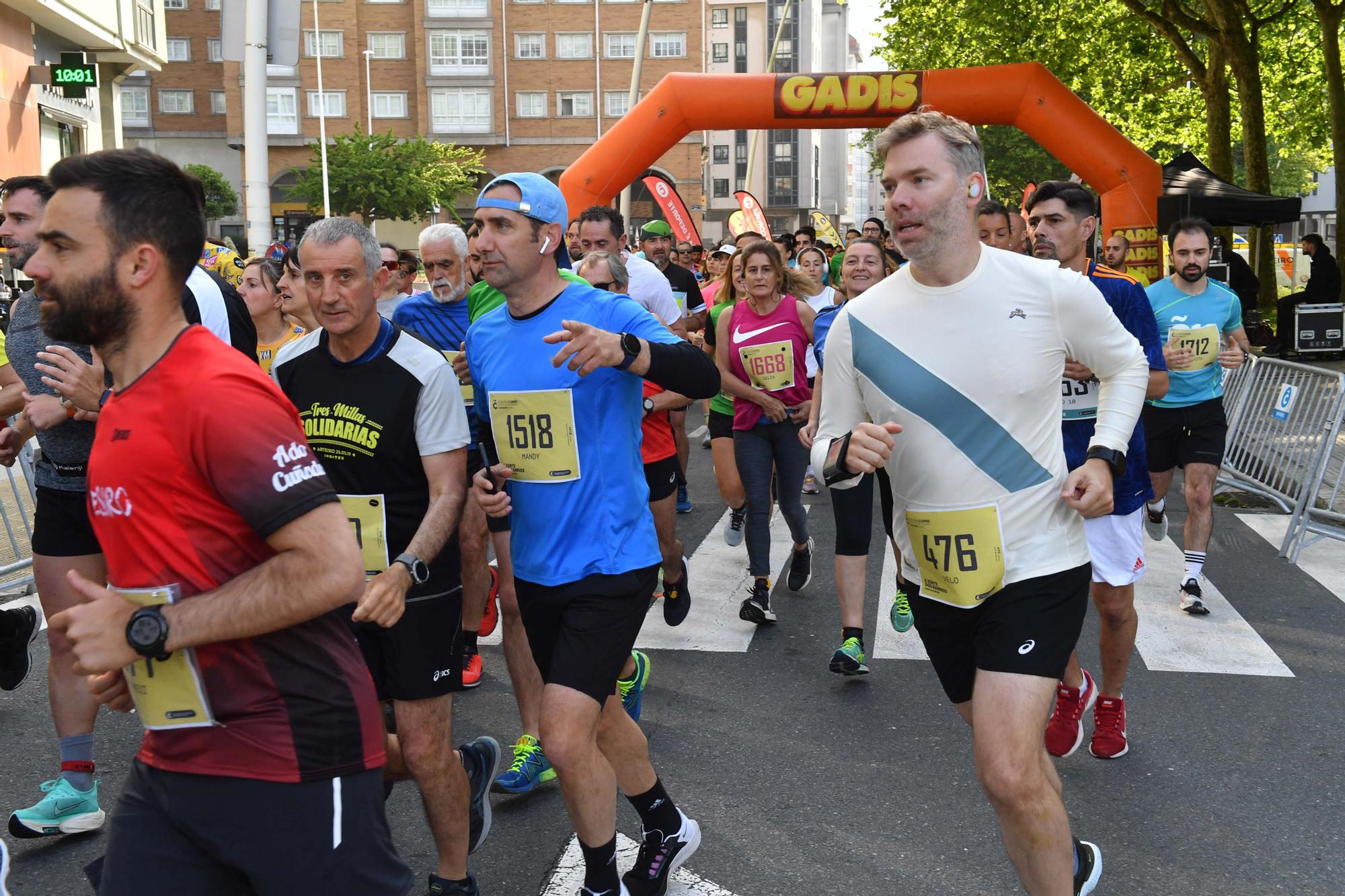 Carrera de Os Rosales del circuito Coruña Corre