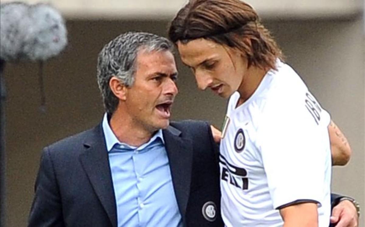 Ibrahimovic guarda un gran recuerdo de su etapa en el Inter junto a Mourinho