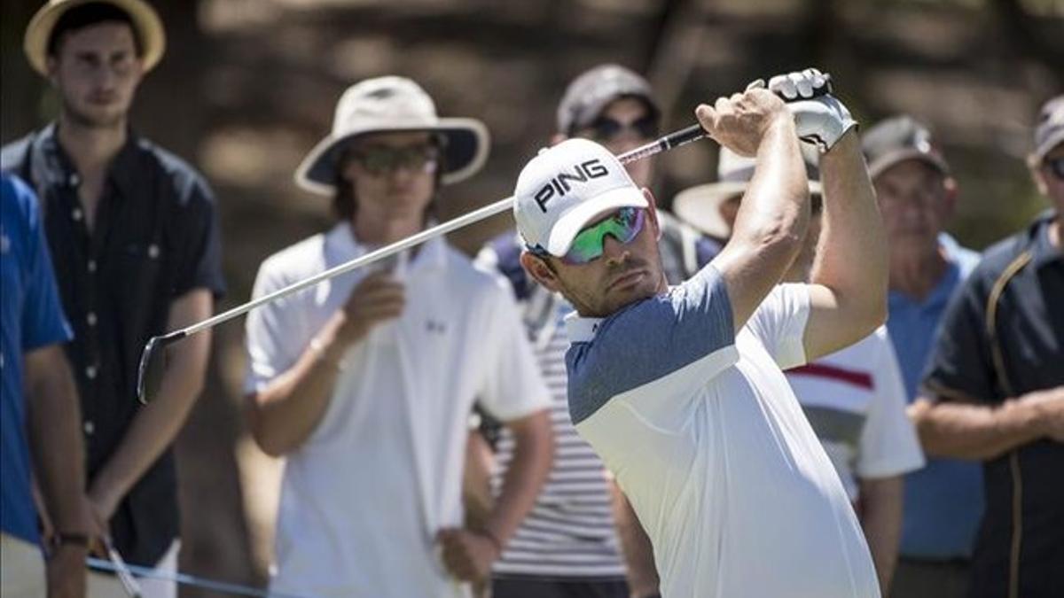 El sudafricano Oosthuizen, en acción