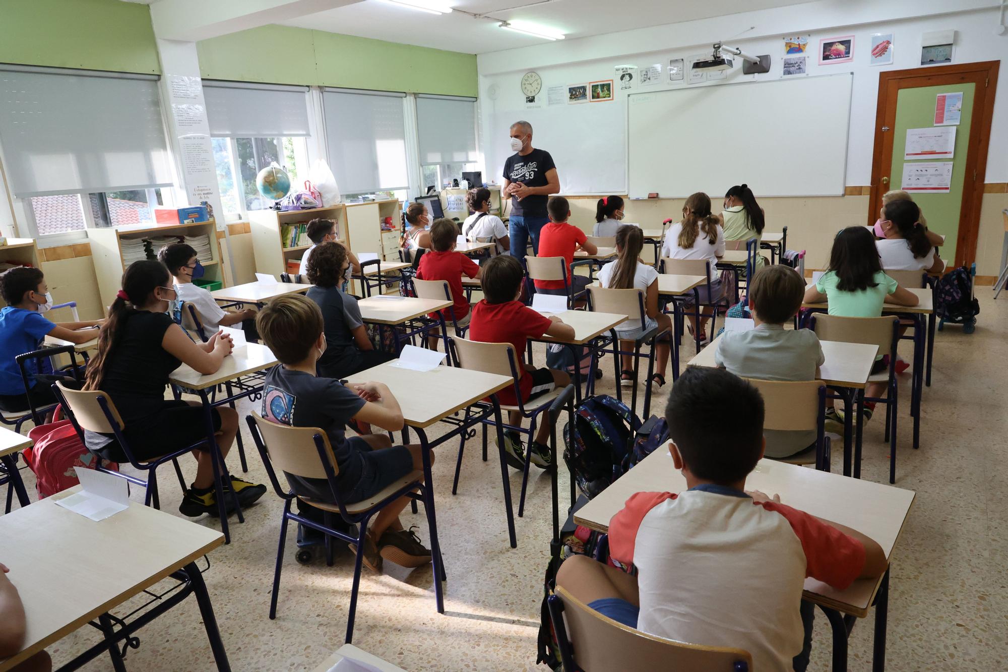 Las mejores imágenes de la vuelta al cole en Castellón