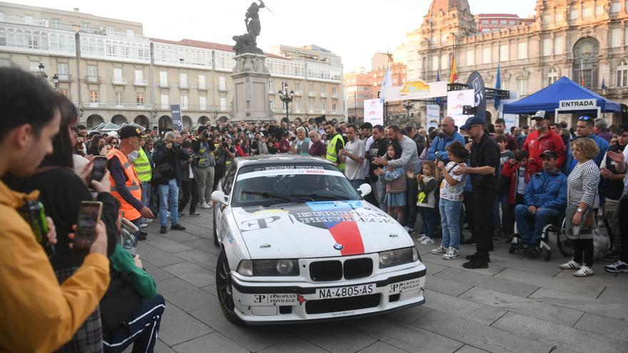 El Rally Rías Altas reúne en A Coruña a más de 70 coches clásicos