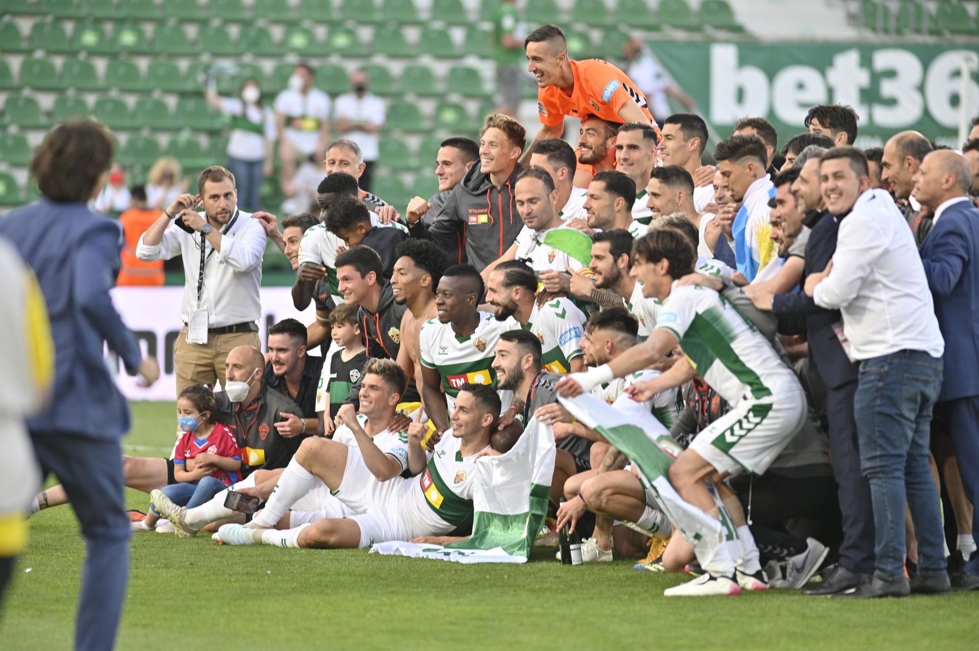 El Elche CF se salvo del descenso en la ultima Jornada de liga