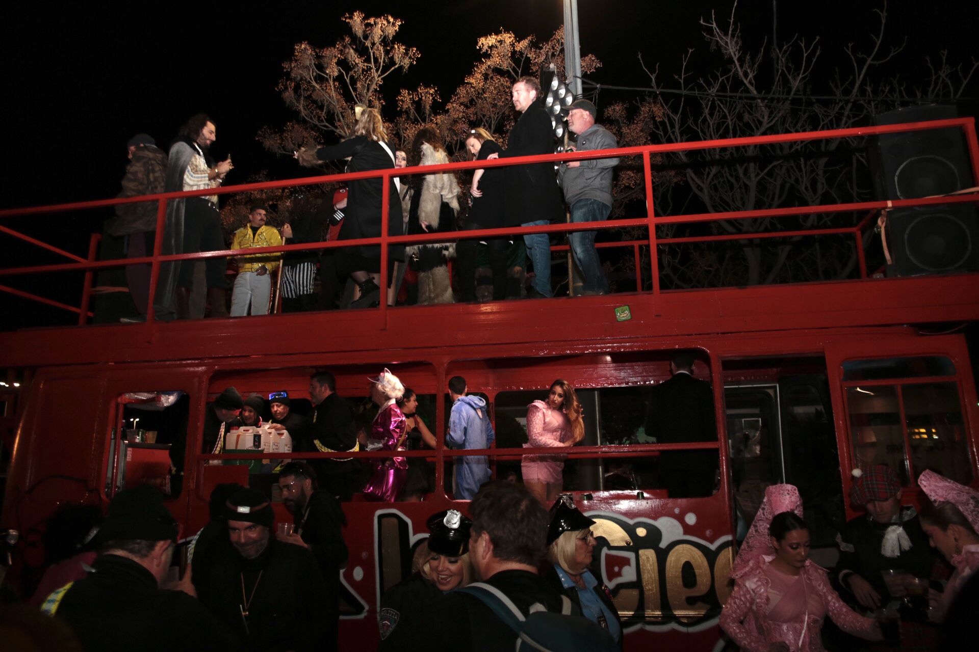 Todas las fotos de la noche del sábado en el Carnaval de Águilas