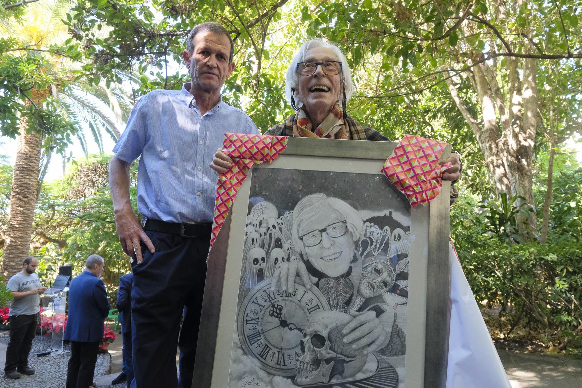 Agaete celebra el cumpleaños del artista Pepe Dámaso