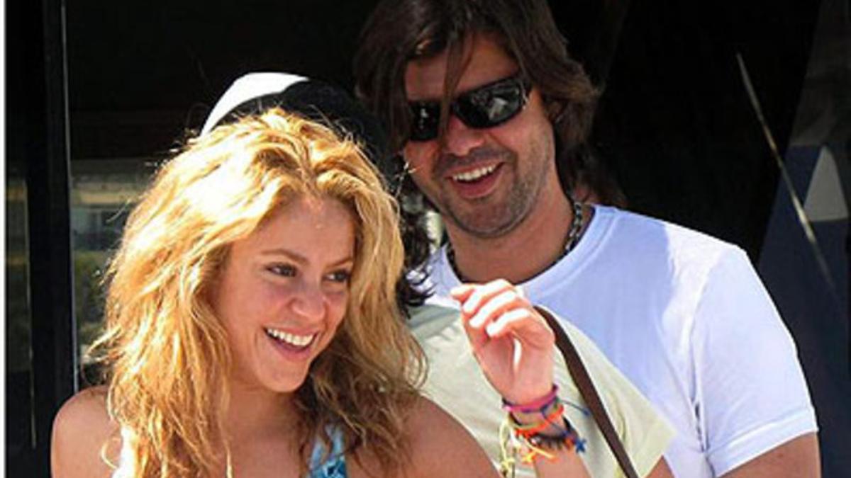 Shakira y su novio, en Ibiza el verano pasado