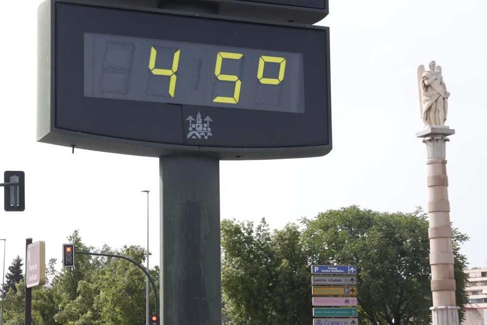 Sábado de calor tórrido en Córdoba