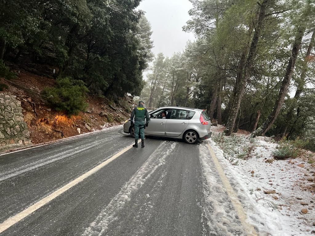 Mallorca registra la mayor nevada en cinco años