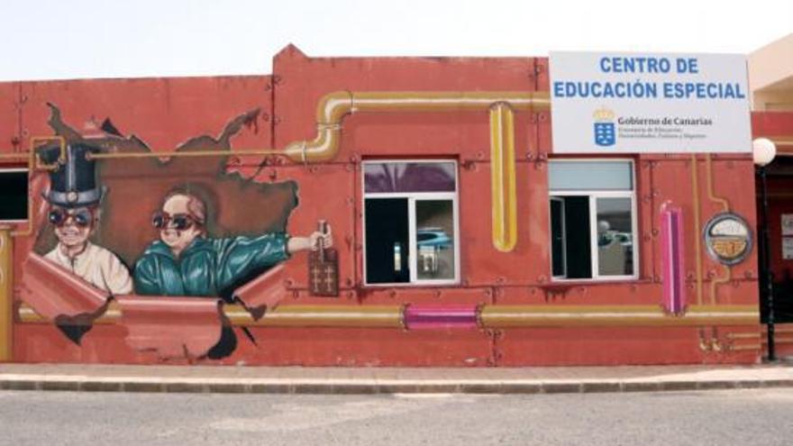 Fachada del Centro de Educación Especial de Puerto del Rosario, ubicado en el barrio de Majada Marcial. | | LP/DLP