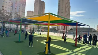 Finalizan las obras en el colegio Fabraquer de El Campello a la espera del grueso del Edificant