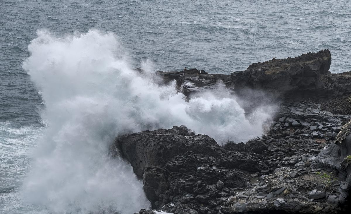 Oleaje hoy en El Puertillo de Bañaderos.