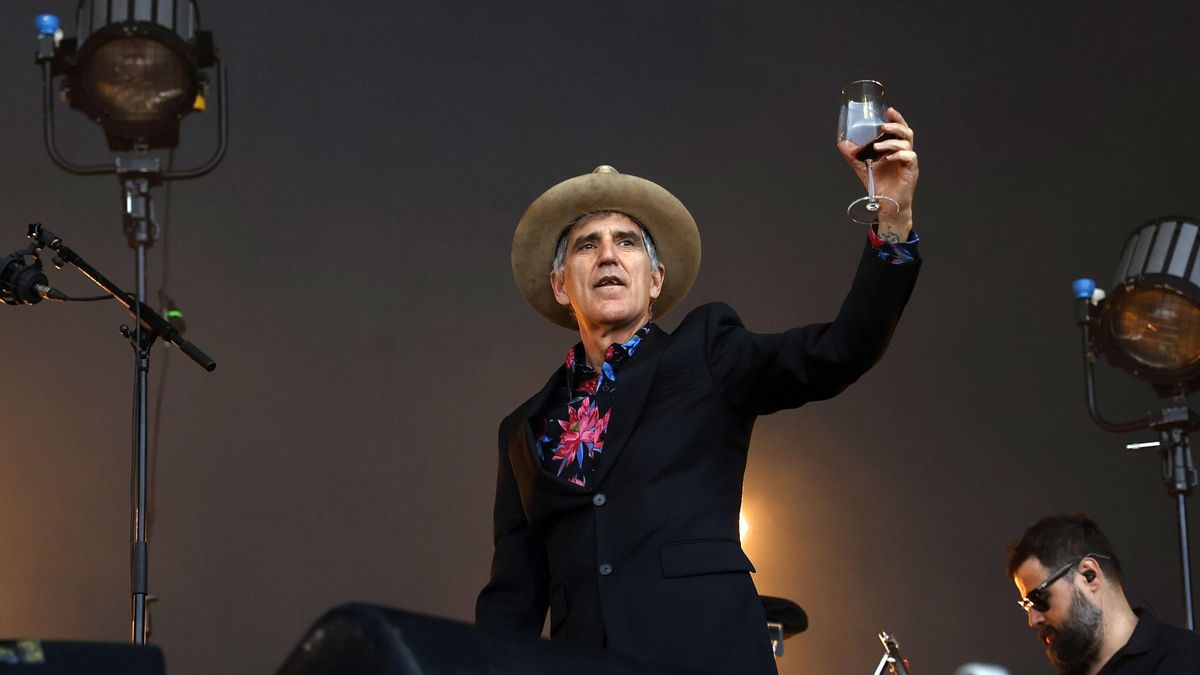 Mikel Erentxun en un concierto en Pontevedra el pasado año