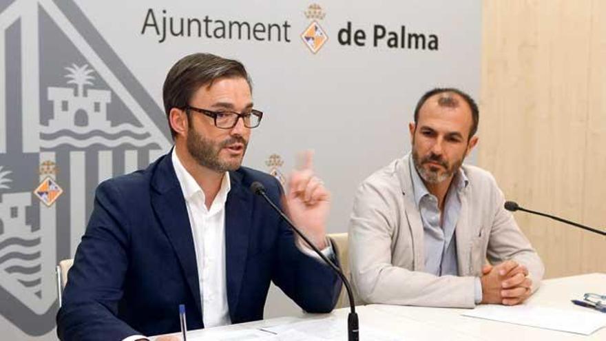 José Hila y Biel Barceló explicaron los motivos de la anulación del concurso.