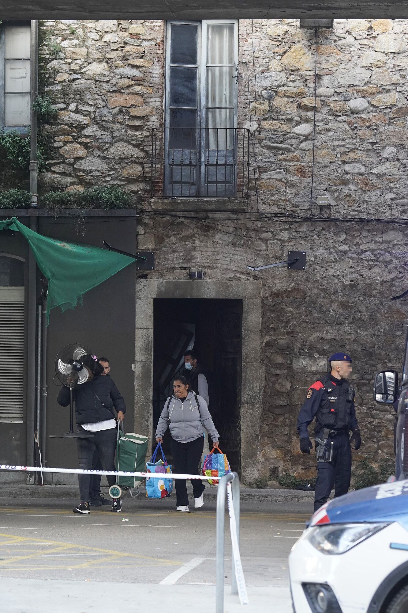 Girona carrer Tomàs Mieres desallotjament edifici ocupat