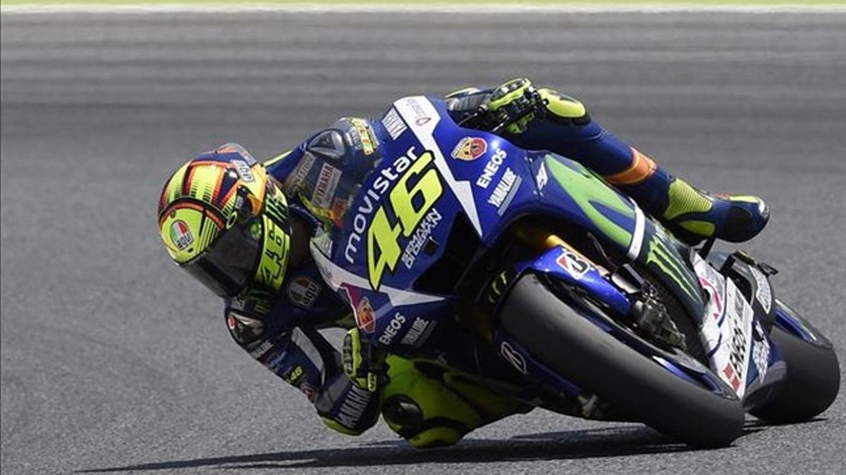 Valentino Rossi, el más rápido en Assen