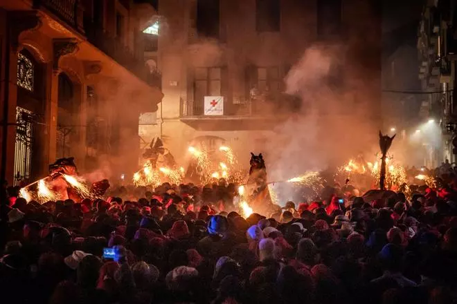 El Correfoc 2026 de Manresa, en imatges