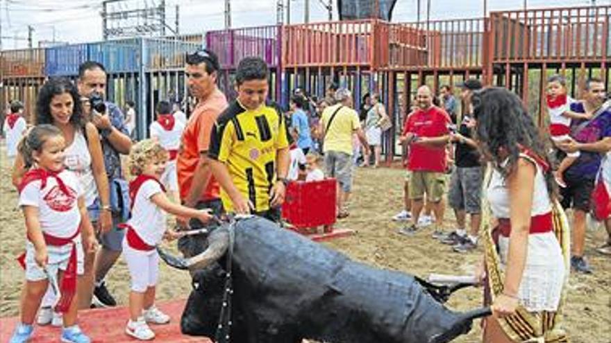 Encierro infantil y cena de collas, en las fiestas