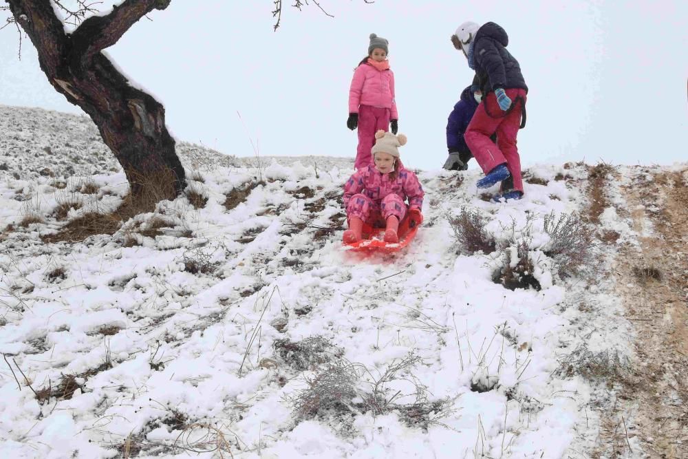 Nieve en Coy, Lorca