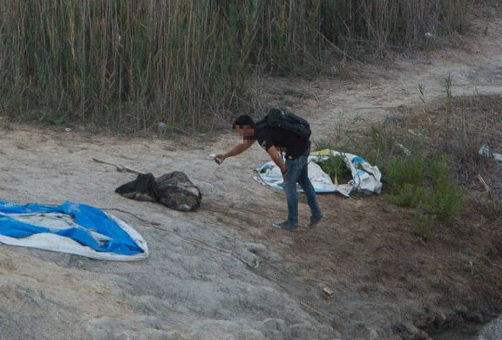 Encuentran dos bolsas con un hombre descuartizado en las Lagunas