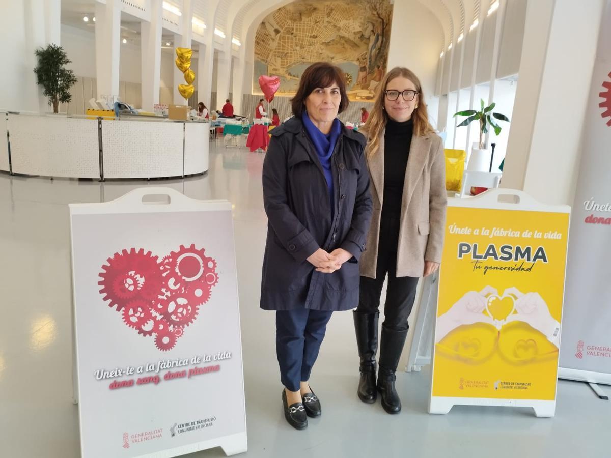 Campaña de donación de sangre y plasma