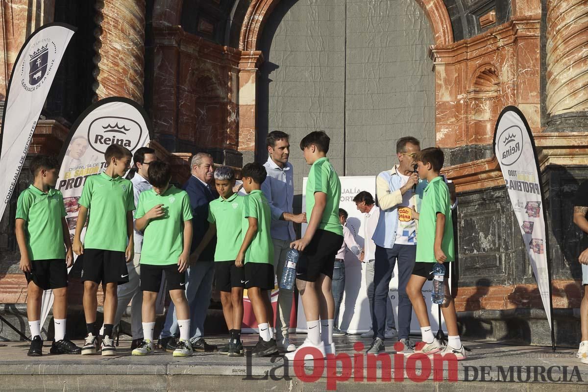 Recepción de la Tomir Cup en Caravaca