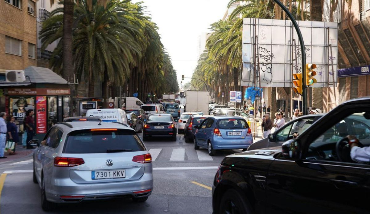 Málaga tiene que implantar a lo largo de este año su Zona de Bajas Emisiones. JESÚS DOMÍNGUEZ.