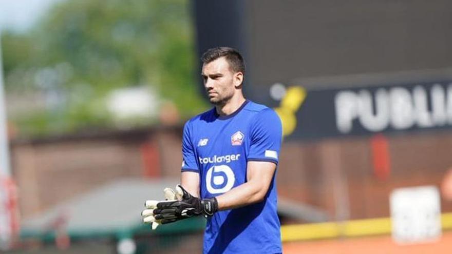 Leo Jardim, durante un partido.