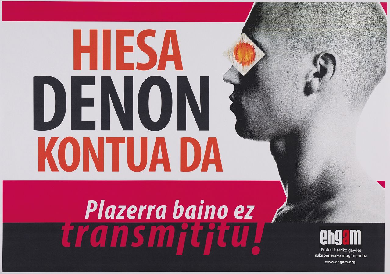 'Anarchivo sida': cartel de campaña de prevención