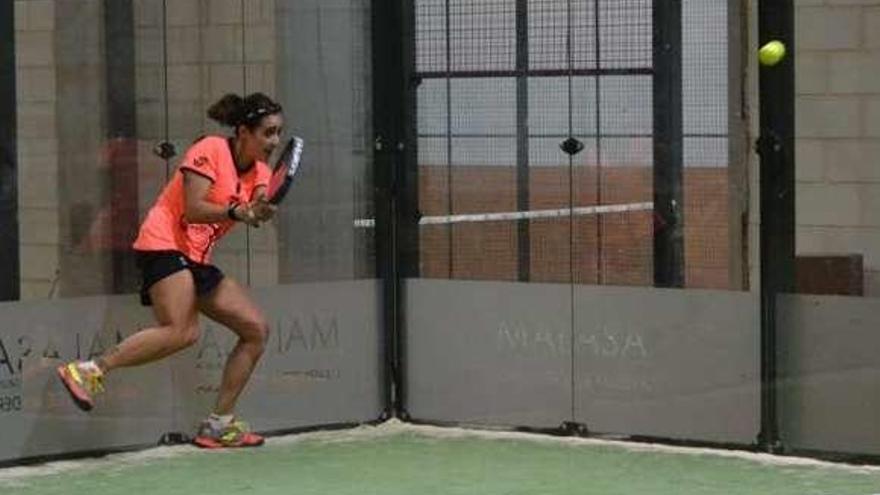 Momento de un partido del Open Cidade da Coruña.