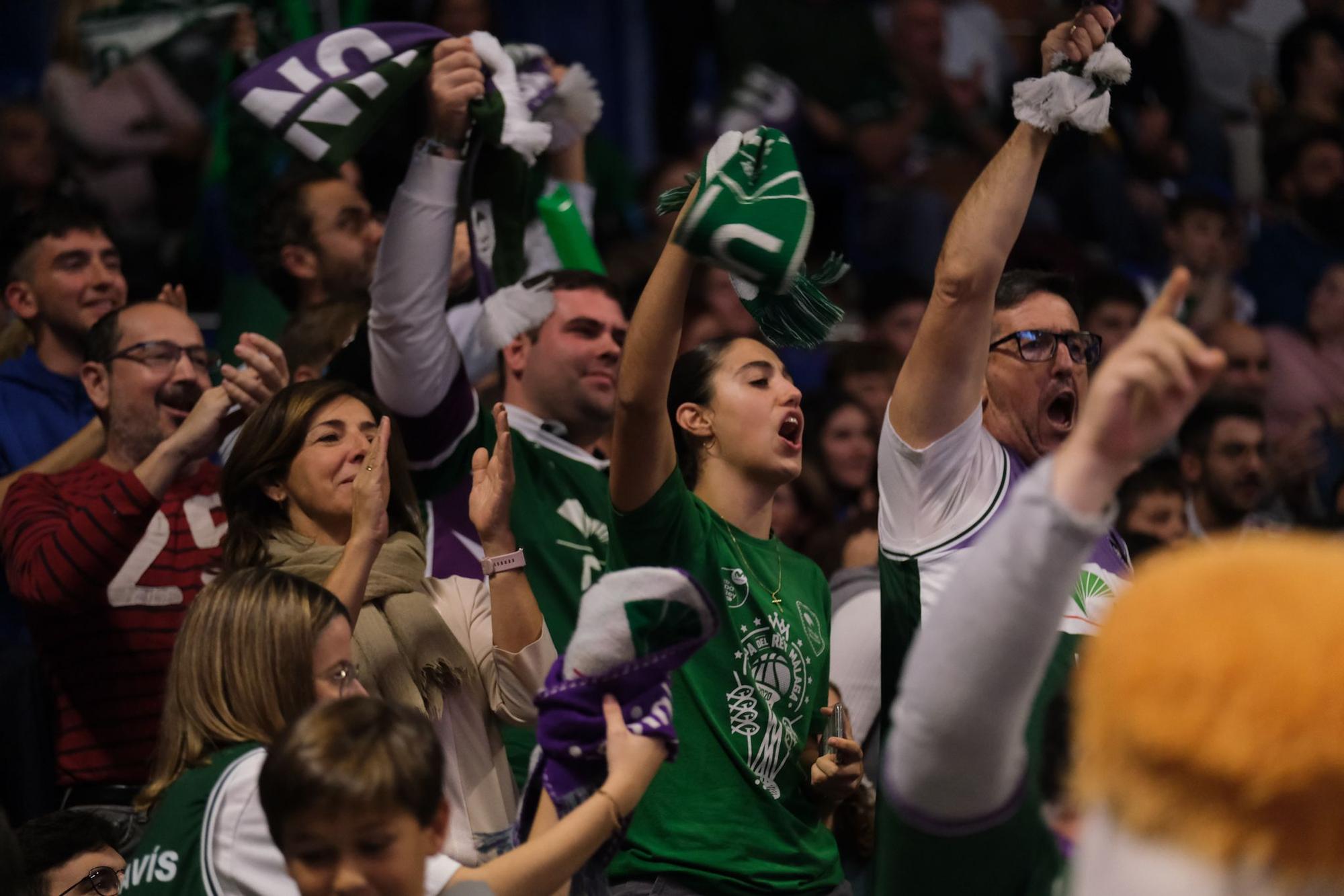 El Unicaja - Casademont Zaragoza de la Liga Endesa, en imágenes