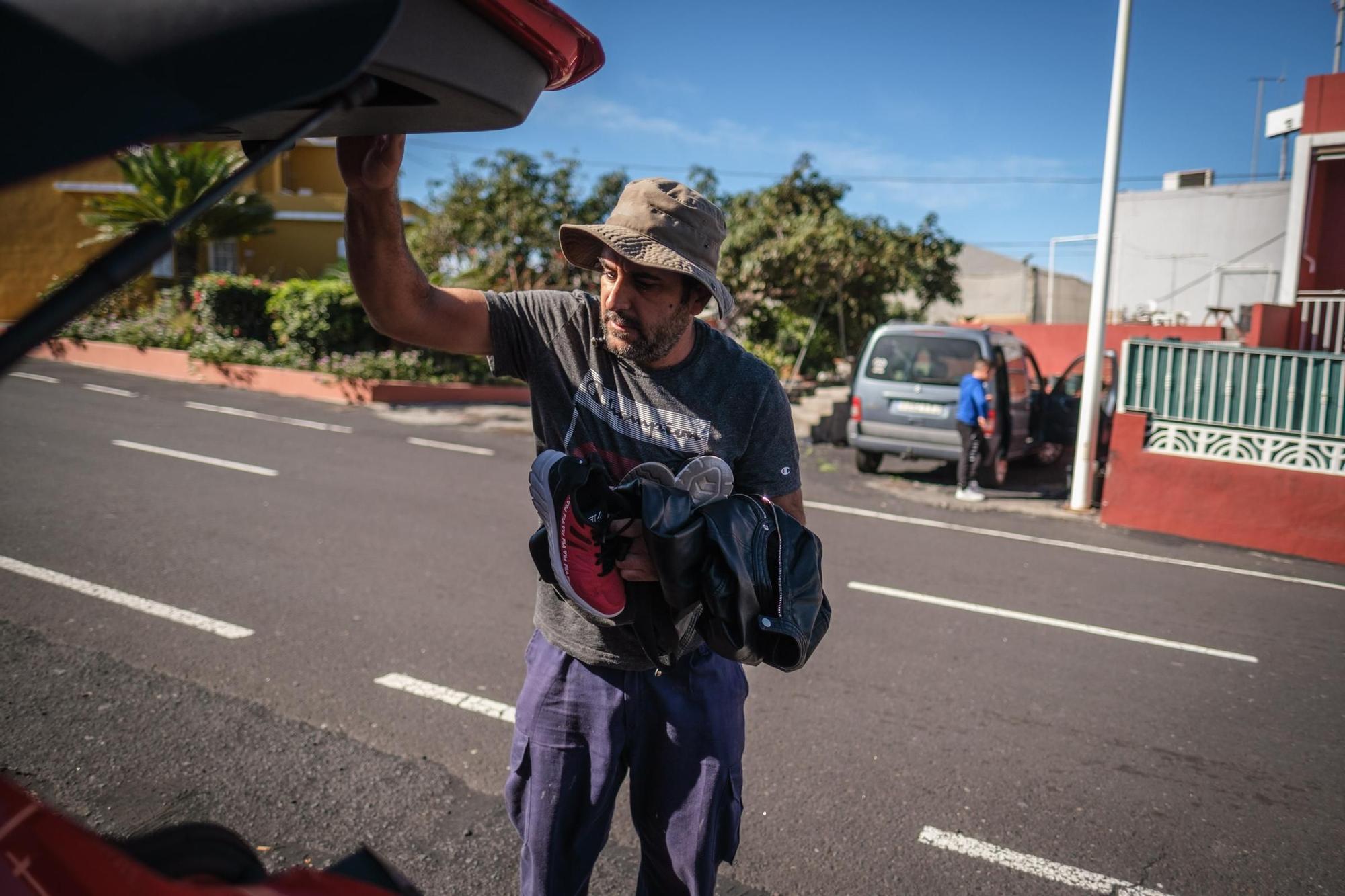 Regreso a sus hogares de afectados del volcán de La Palma