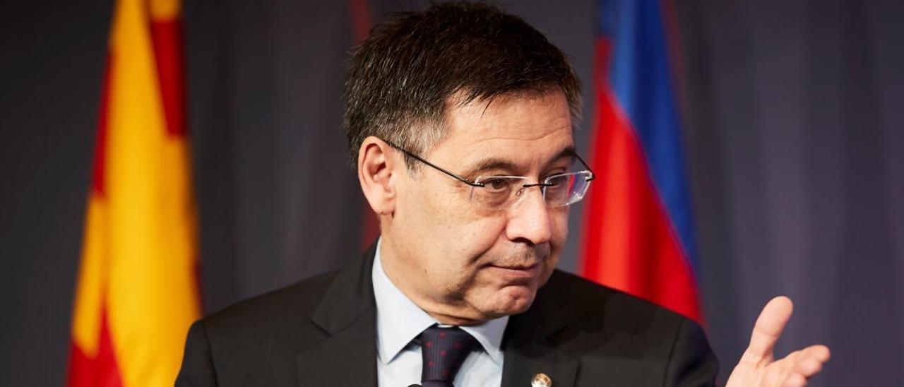 El presidente del FC Barcelona, Josep Maria Bartomeu