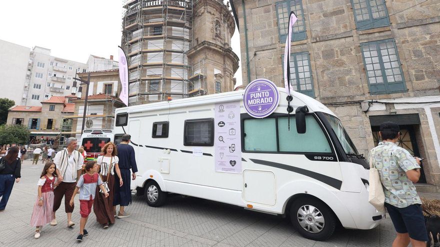 Un millar de personas pasaron por el Punto Morado en cuatro días de fiestas este verano