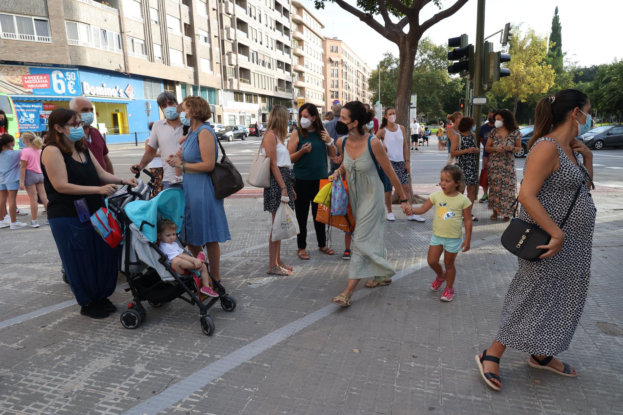 Las mejores imágenes de la vuelta al cole en Castellón