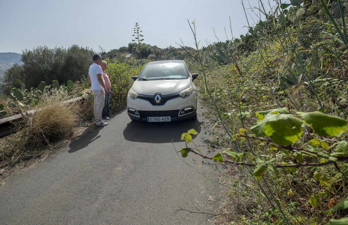 Vecinos de La Milagrosa advierten del riesgo de un tramo de carretera