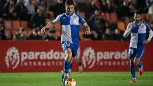 Coscia, delantero del Sabadell