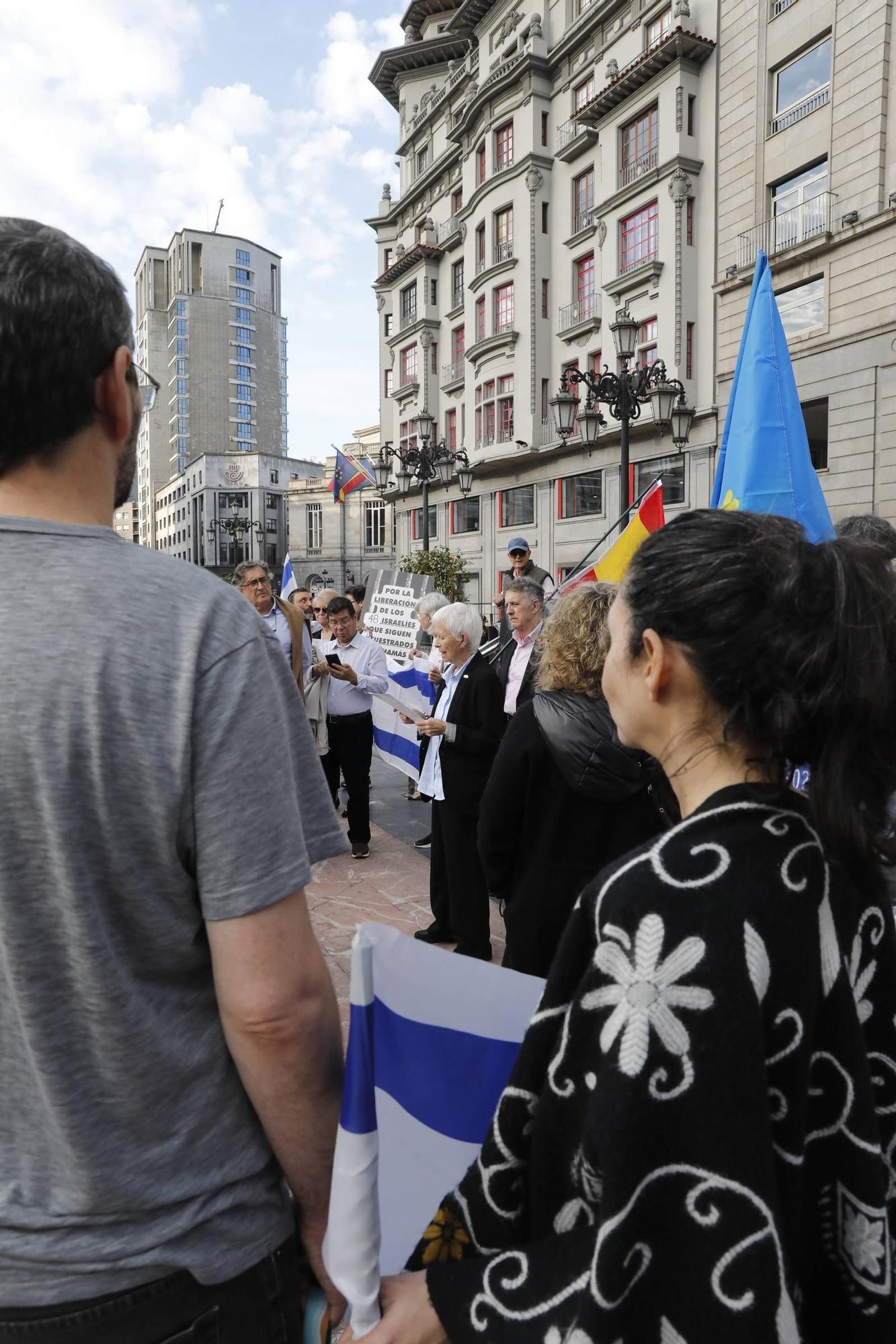 Concentración de la Asociación Judía en Asturias