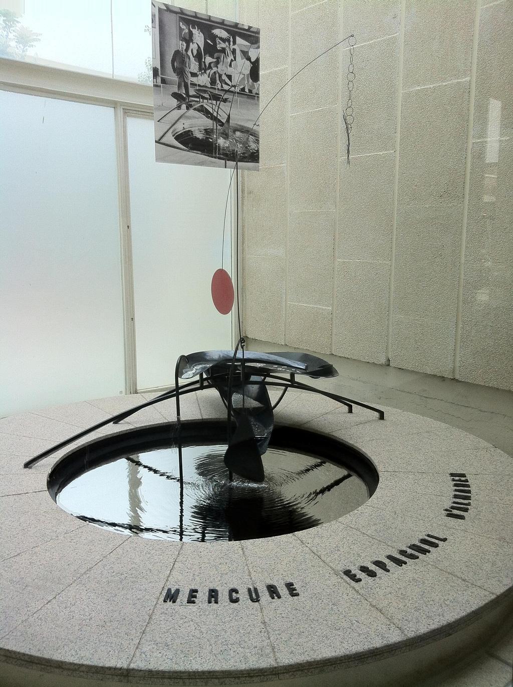 Fuente de mercurio en Barcelona