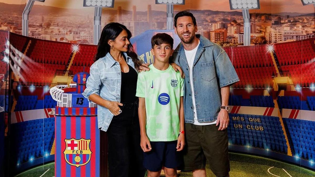 Messi rompe su silencio y aclara los rumores sobre la llegada de su hijo Thiago a la Masia