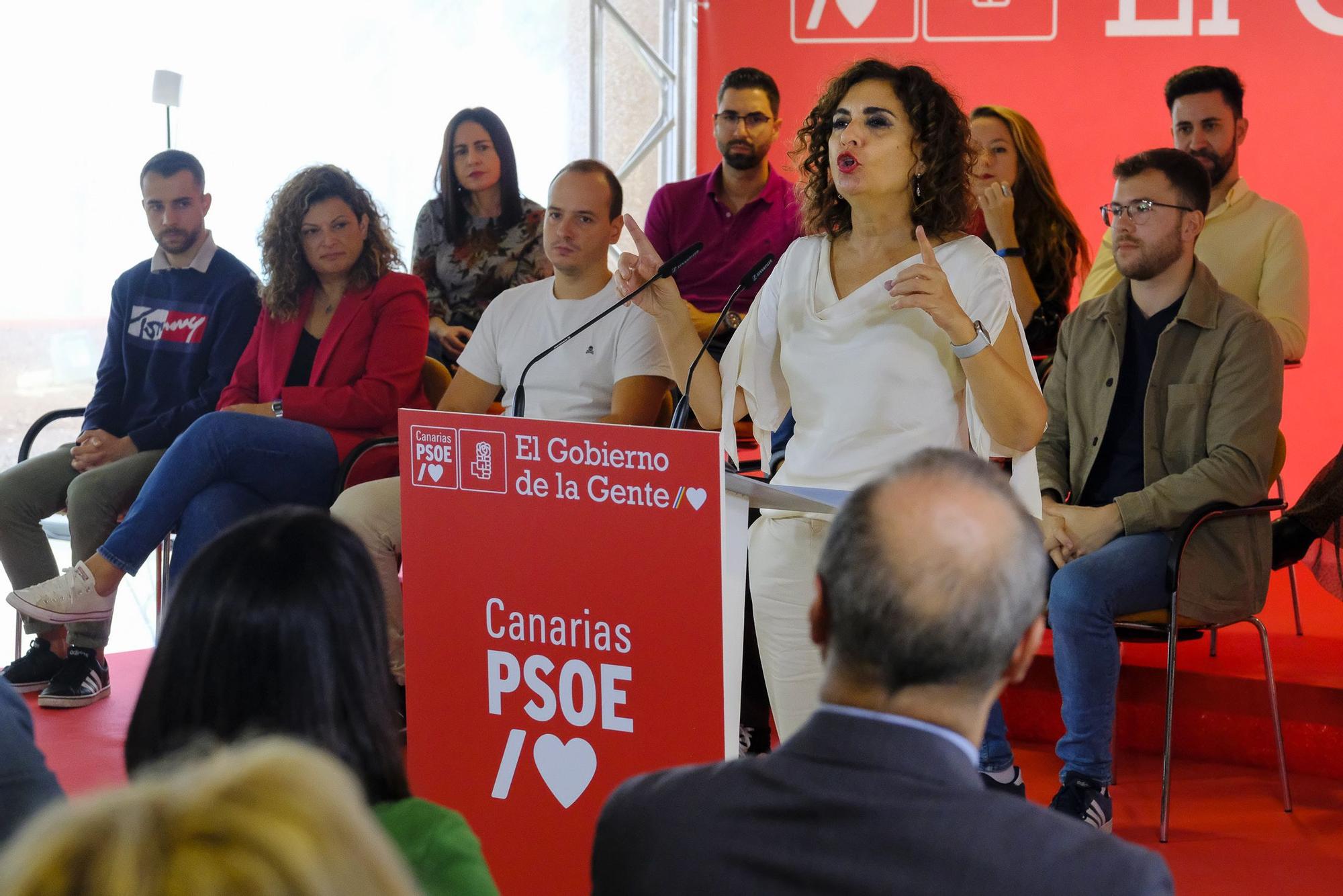 Carolina Darias presenta su candidatura a la alcaldía de la capital grancanaria