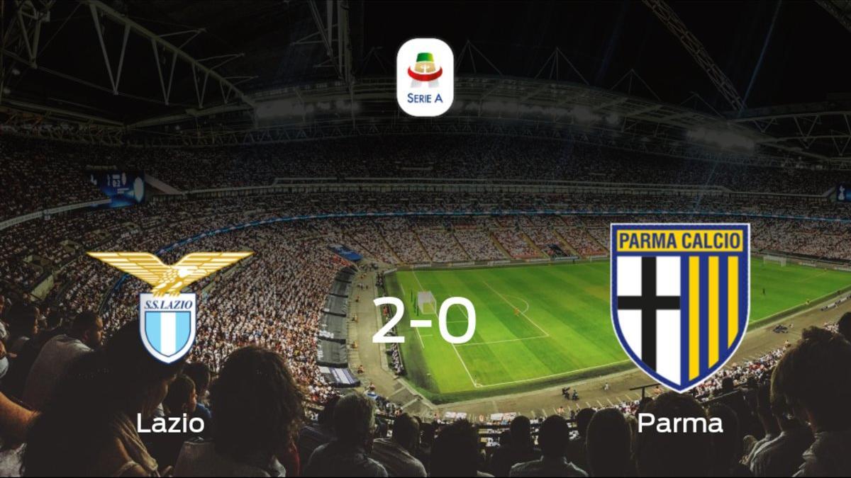 El Lazio derrota 2-0 al Parma en el Olimpico di Roma