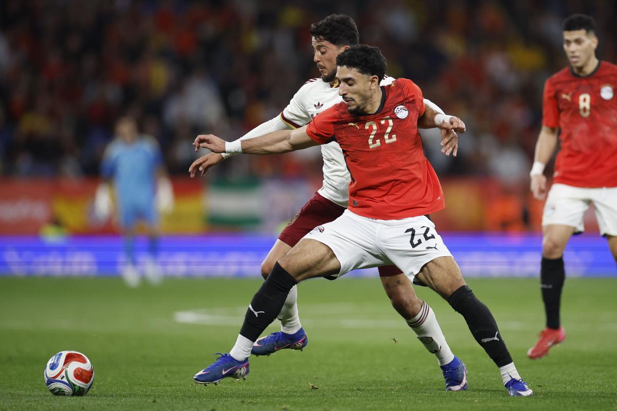 Amistoso internacional: España - Egipto, en imágenes